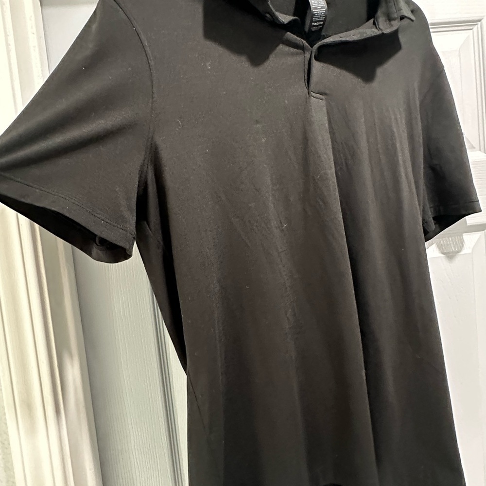 lululemon athletica Black Crewneck Top Sz M